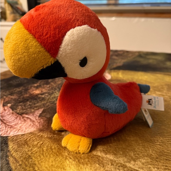 Jellycat Bodacious Beak Parrot Stuffed Animal - Picture 1 of 4